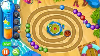 Marble Woka Woka Level 8 - NO BOOSTERS ? | SKILLGAMING ✔️
