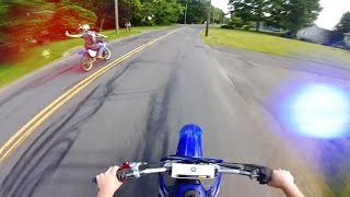 12 Minutes of Police Chase Getaways | Cops Vs Dirtbikes 2016
