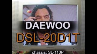 Ремонт DAEWOO DSL-20D1T chassis: SL-110P