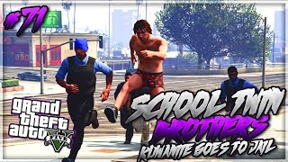 GTA 5 School Twin Brothers Ep. 71 - KUWANIIE GOES TO JAIL ?