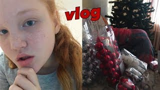 vlog❤️ убираю ёлку/ как проходит обучение экстерном?