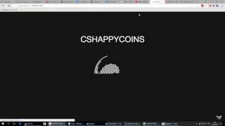 И так 3 часть наеба сайта, cshappycoins.com он же CSREELGO.COM