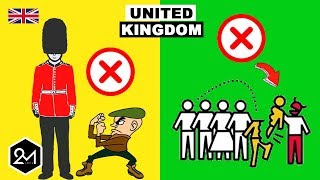 Top 10 Things You Should Never Do In UK