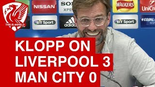 Jurgen Klopp Post Match Press Conference | Liverpool 3-0 Man City