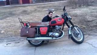 Заводим ИЖ Планета 4 после зимы. Justpeople PRO Live 24.04.2017