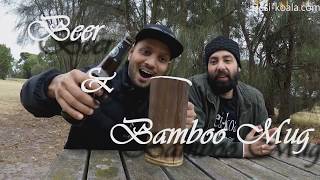DIY-Bamboo Mug| Handmade Beer Mug| Bamboo cup|Primitive technology cup|Desi Koala|Melbourne