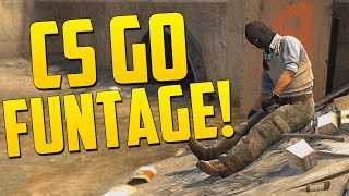 CS GO FUNTAGE! - Hackers, Mexican Standoff, Knife Fights (CS:GO Funny Moments)