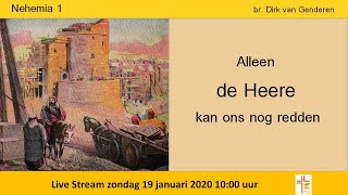 Zondag 19 januari 2020 Live Eredienst Baptistengemeente Amsterdam Noord