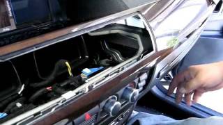 How to Remove CD Changer from  BMW 745, 750, 760 for Repair.