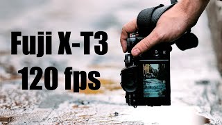 FujiFilm X-T3 Slow-motion: This is 120 fps [18-55mm OIS Lens]