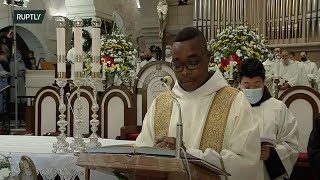 LIVE: Bethlehem holds midnight Christmas mass