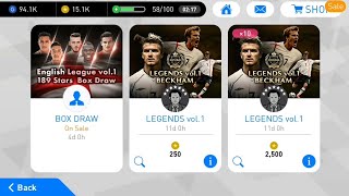 PES 2018 Mobile Pack Opening 10×Pack + English League + Beckham Pack