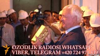Ўзбекистонда 2014 йилда 4 миллиард долларлик олтин қазиб олинди