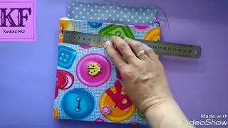 КАК СДЕЛАТЬ ПЕРЕПЛЁТ МЯГКОЙ КНИГИ/  QUIET BOOK BINDING