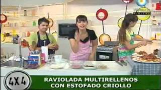 Platazo casero: Ravioles multirellenos con estofado criollo (Parte 1)
