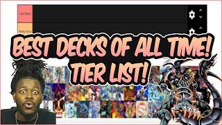 Yu-Gi-Oh! A Complete Tier List of the BEST Decks of ALL Time!
