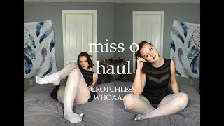 Miss O haul- CROTCHLESS pantyhose!