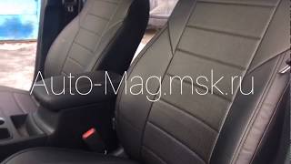 Чехлы на Киа Спортейдж 2019 из экокожи от Автопилот