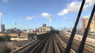 (Full HD) DLR Full Route from Woolwich Arsenal to Bank