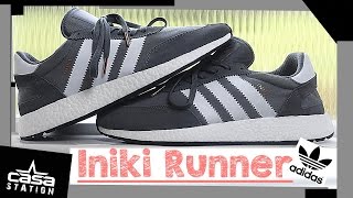 #18 | Adidas Iniki Runner Shoe in Grey/Gray | Sneaker Review | Winter '17