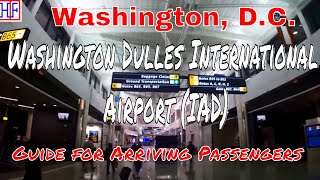Washington Dulles International Airport (IAD) – Arrivals, Ground Transport & Metro trains | Ep# 1