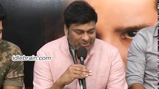 Juvva teaser launch by Chiranjeevi - idlebrain.com