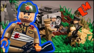 Засада. Боевая операция из Лего (обзор самоделки)