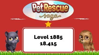 Pet Rescue Saga Level 1885 - No Boosters