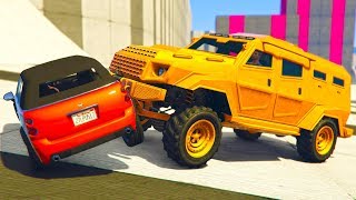 НОВЫЙ СУПЕР РЕЖИМ "КОШКИ МЫШКИ" БОЛЬШИЕ ТАЧКИ vs МАЛЕНЬКИЕ МАШИНКИ - GTA 5 ONLINE