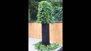 TUINONTWERPEN met klimplanten klimplantzuilen plantenzuilen en andere ideeën