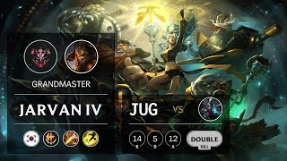 Jarvan IV Jungle vs Ekko - KR Grandmaster Patch 10.1