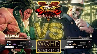 [SF5 AE] [2K 1440p60] #293 ネモ（G）オンラインマッチ　Nemo(G) Online Match