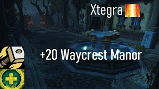 +20 Waycrest Manor - Holy Paladin M+ BFA Season 3 (Xtegra)