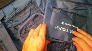 Honana HN-TB8 6Pcs Waterproof Travel Storage Bags Packing Cube Clothes Pouch Luggage Organizer