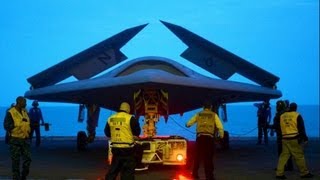 Беспилотник Х-47В - Летающее крыло. Еще одна птичка на борту авианосца. военные