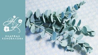 Мастер-класс по созданию Эвкалипта из фоамирана