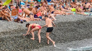 КРЫМ! СУРОВЫЕ АЛКО ПЛЯЖИ В АЛУШТЕ! ЦЕНТРАЛЬНЫЕ ПЛЯЖИ АЛУШТЫ НЕ СОСКУЧИШЬСЯ