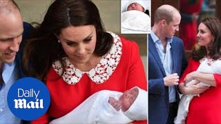 Duke and Duchess of Cambridge present new royal baby boy - Daily Mail
