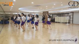 Go Greased Lightning - Line Dance ( GD-Nuline Dance Korea )