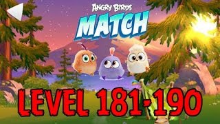 Angry Birds Match - LEVEL 181-190 - CAMPING TRIP - BANJO BECKY  - Gameplay - EP14
