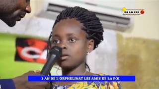 ORPHELINAT LES AMIS DE LA FOI DE MAMAN FIFI LUZOLO EKOKISI 1 AN