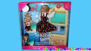 Barbie Teacher Barbie Mattel Commercial Retro Toys and Cartoons