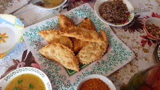 Бабушка на кухне/Постный обед/Деревенский быт