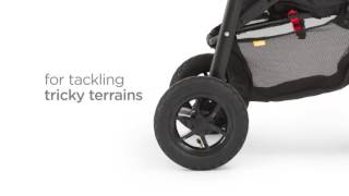 Прогулочная коляска JOIE Litetrax 4 Air с рождения