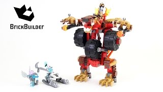 Lego Chima 70225 Bladvic's Rumble Bear - Lego Speed build