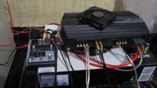 Автозвук Дома автомобильный усилитель Sony XMGTX 6041+индукционный блок питания Как подключить