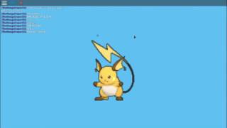 Pokemon Brick Bronze - Beta: Evolving Pikachu to Raichu!
