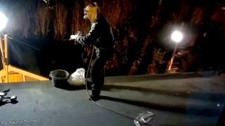 Пневмопистолет для рубероидных гвоздей.