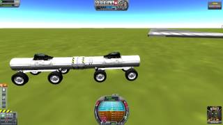 KSP docking example/test on the ground
