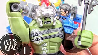 LEGO Thor Ragnarok: Thor vs. Hulk Arena Clash 76088 - Let's Build! Part 1